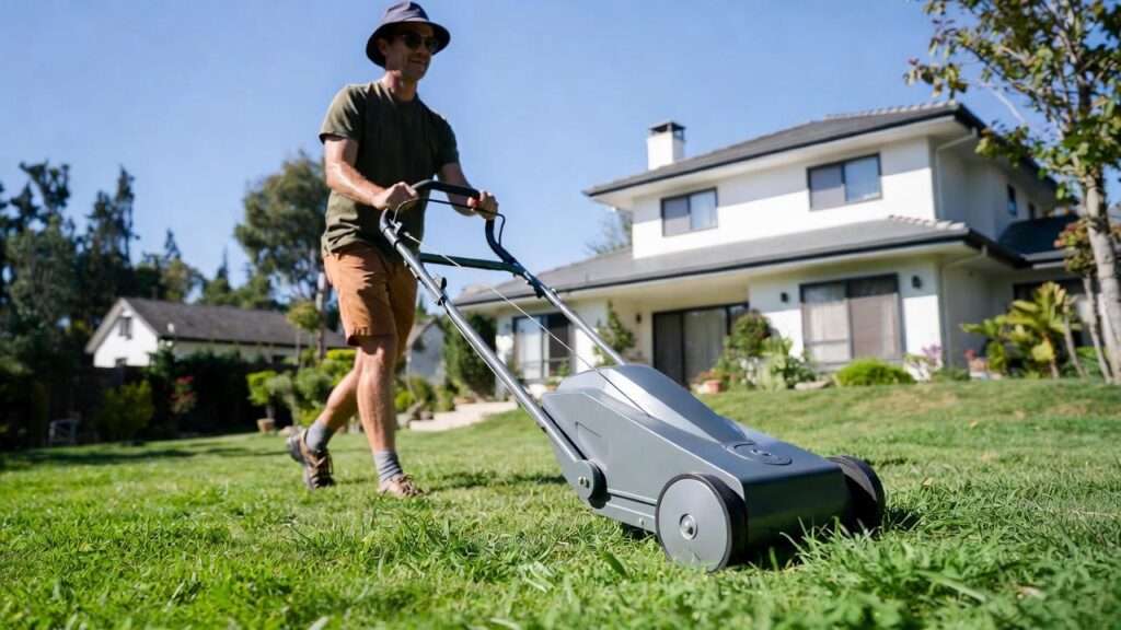 best reel mower