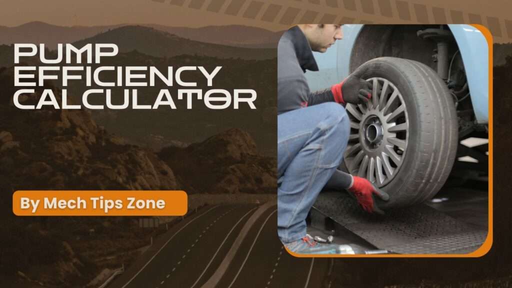 Pump Efficiency Calculator