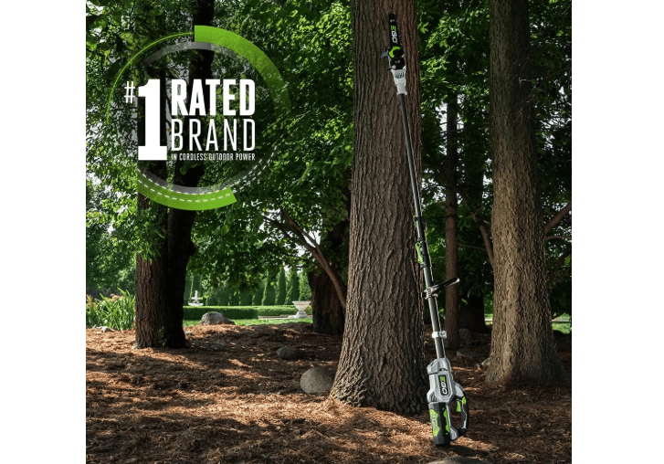  EGO POWER+ Pole Saw, Cordless Electric Pole Saw for Tree Trimming with Telescopic LED Cut Line Indicator, Battery and Charger Not Included - PS1000