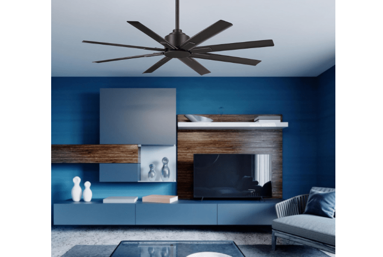  MINKA-AIRE F896-52-CL Xtreme H2O 52" Ceiling Fan, Coal
