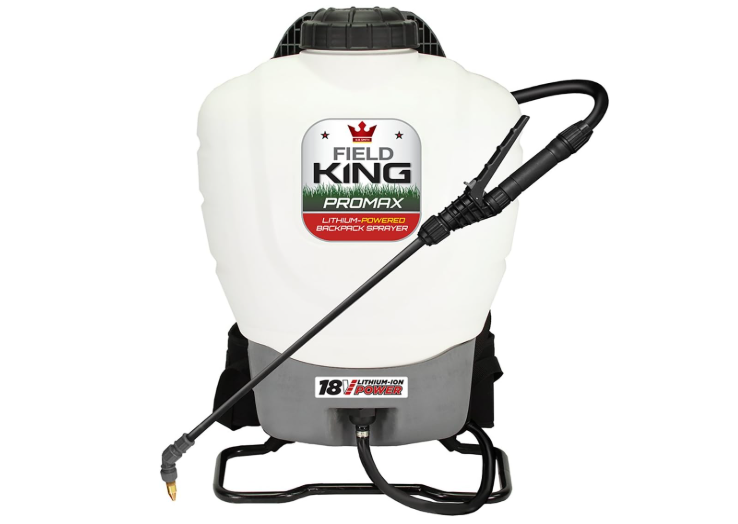  Field King 190515 Professionals Battery Powered Backpack Sprayer, 4 gal