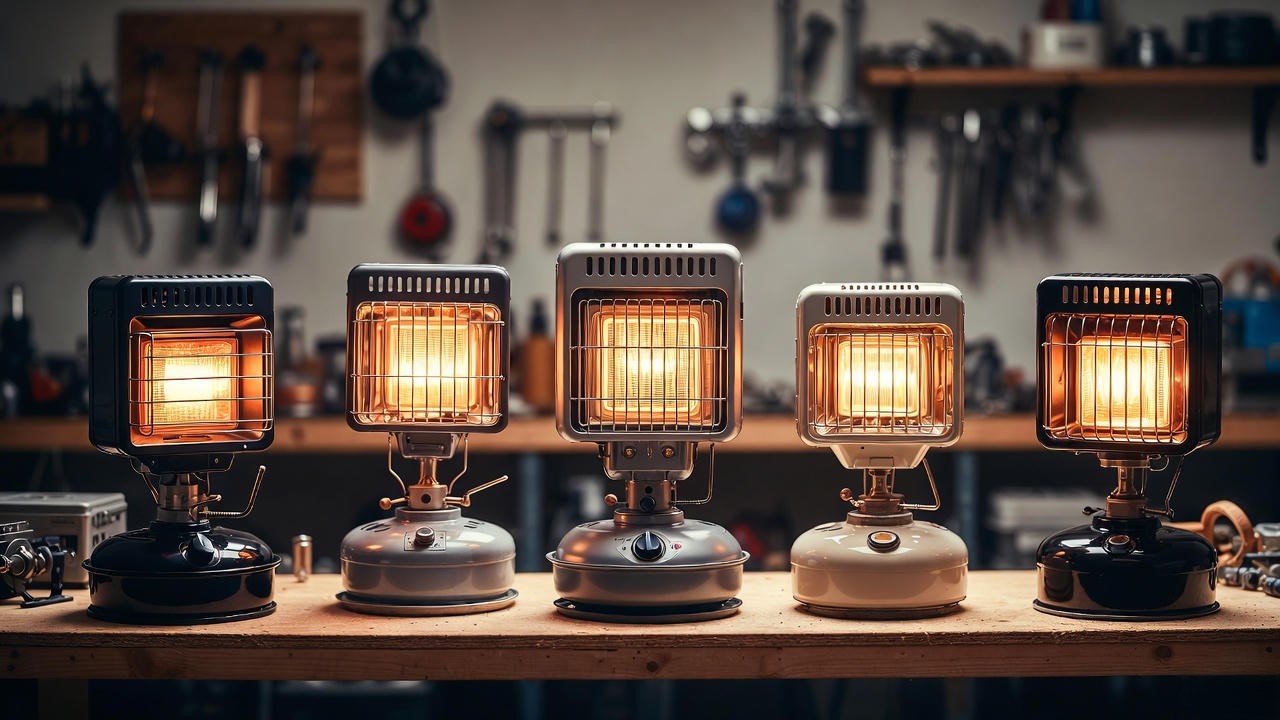 Top small propane heaters lineup for garage and workshop heating 2025