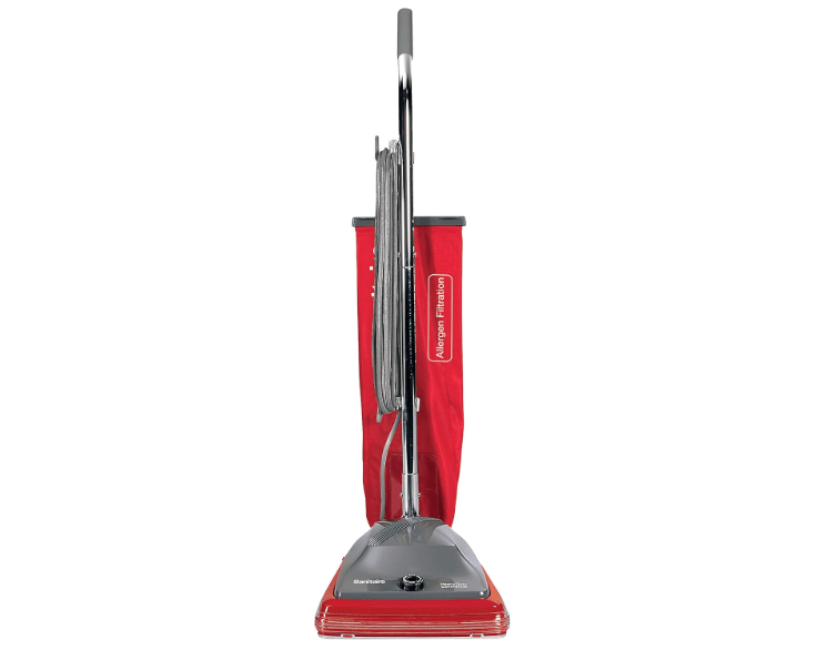 Sanitaire Tradition Commercial Bagged Upright Vacuum, SC688B ,Red