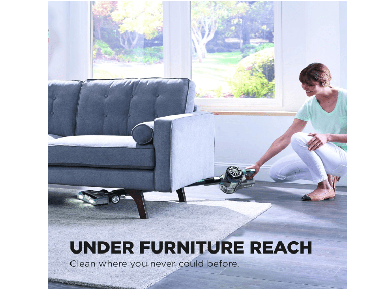 Eureka NEC222 HyperClean Cordless Vacuum Cleaner, Super for All Carpet and Hardwood Floor, Stick and Handheld with Powerful Digital Motor