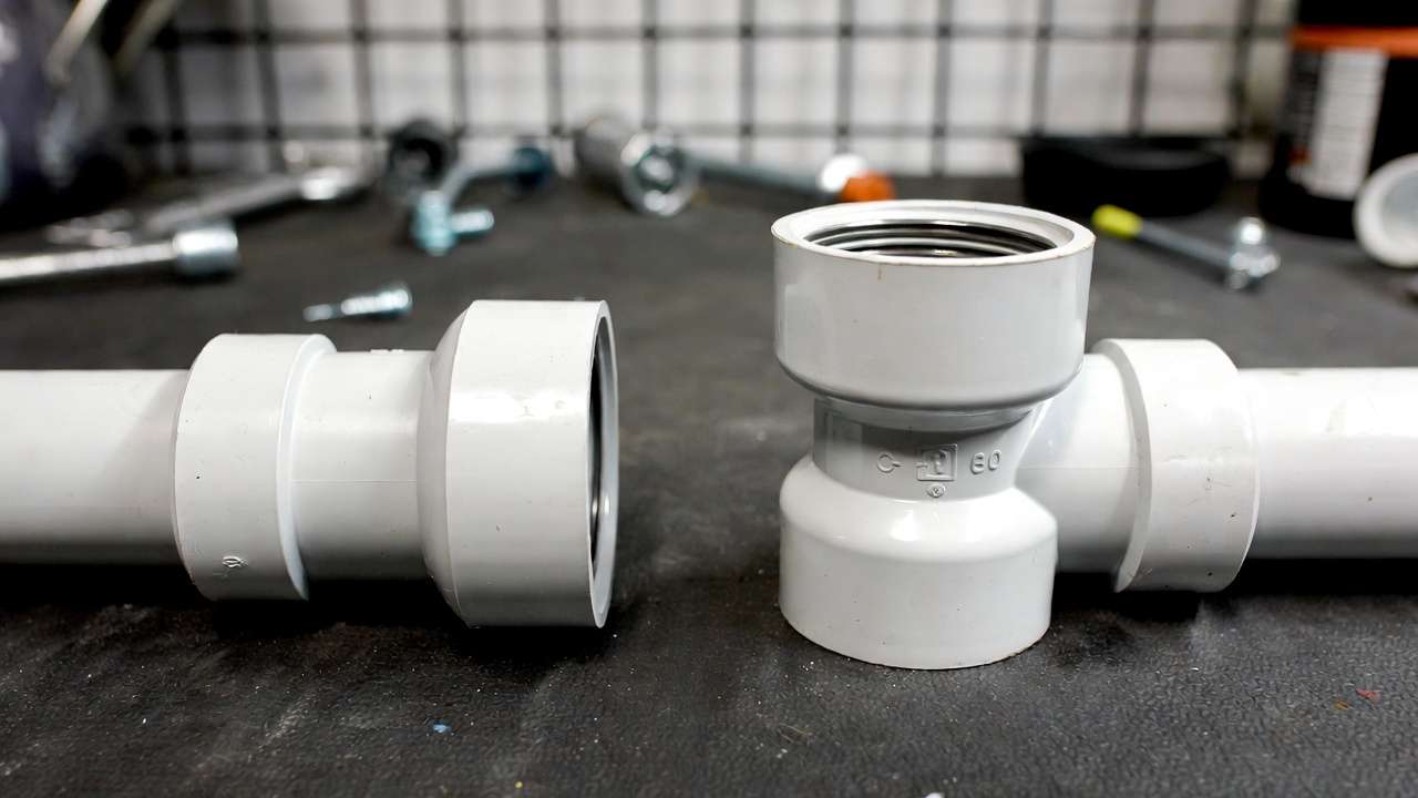 PVC pipe bushing vs reducing coupling comparison in plumbing fittings
