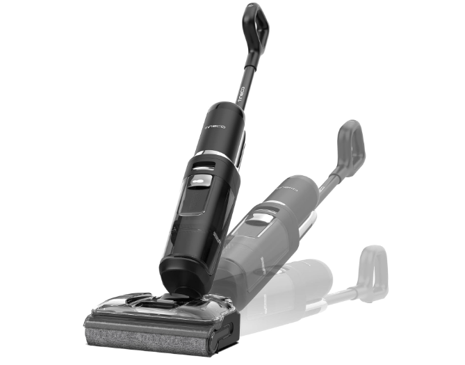 Tineco Floor ONE S7 Stretch Ultra Cordless Wet Dry Vacuum Cleaner, 180°Lay-Flat Anti-Tangle Design, 50 Minutes Runtime, 185℉ Flashdry Self-Cleaning,