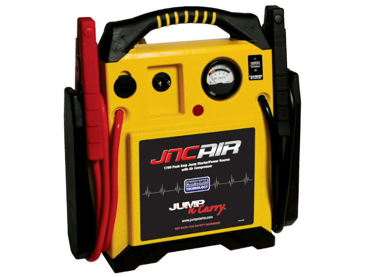 Clore Automotive Jump-N-Carry JNCAIR 1700 Peak Amp Jump Starter with Air Compressor