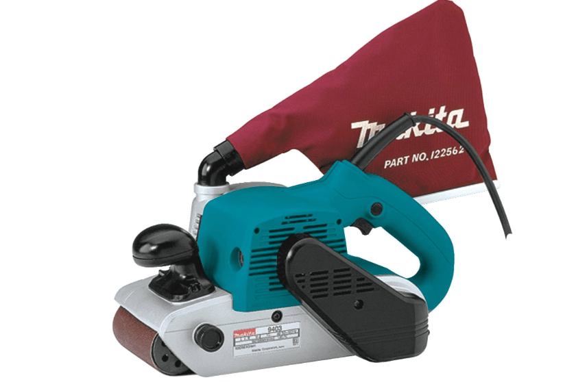  Makita 9403 4" x 24" Belt Sander, Teal, Corded Electric