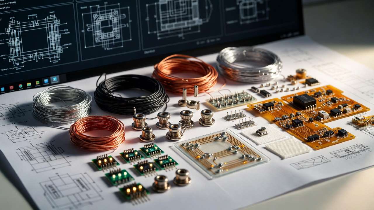 E-textile sewing kit for wearable tech prototyping in mechanical engineering