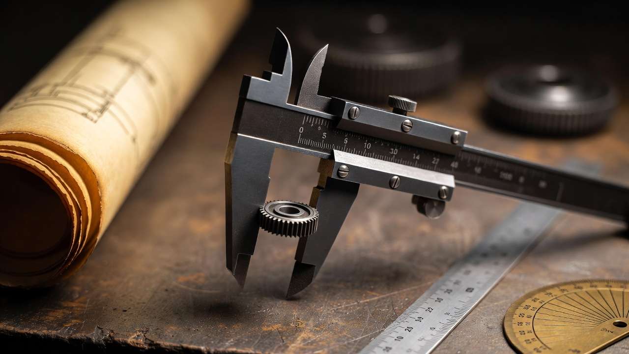 Vintage mechanical engineering tools symbolizing career insights from Anderson obituaries.