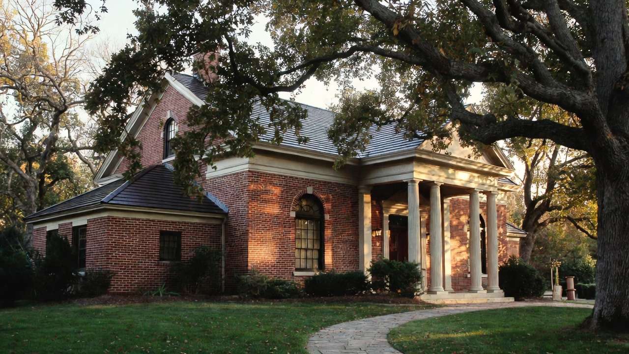 Anderson Funeral Home building exterior in Minnesota honoring engineering legacies.