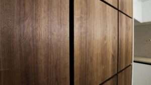 walnut kitchen cabinets