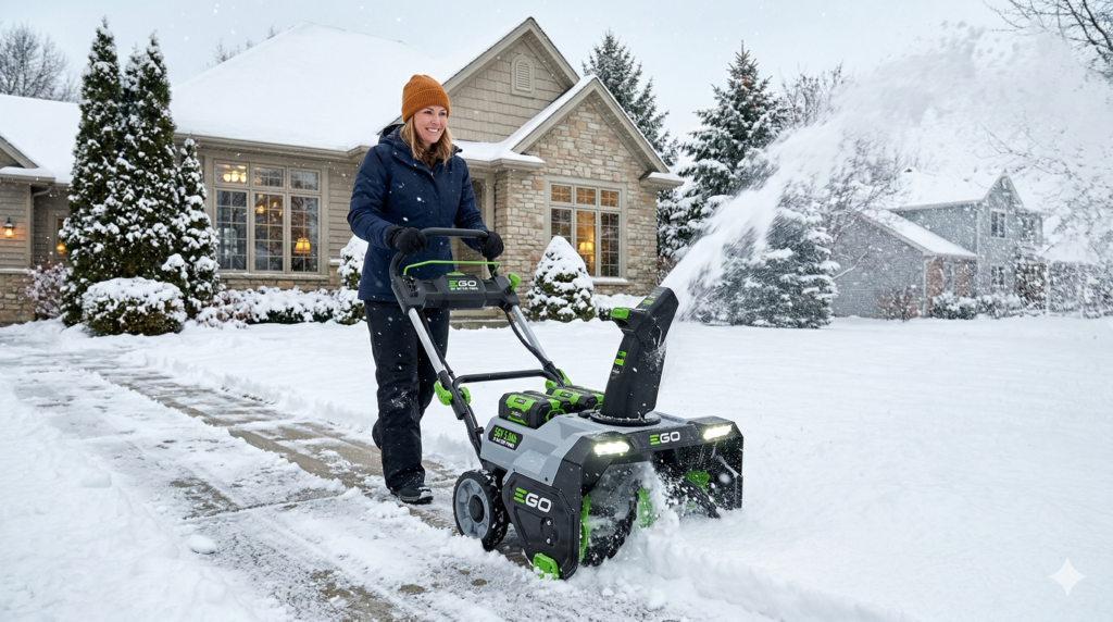 best battery powered snow blower