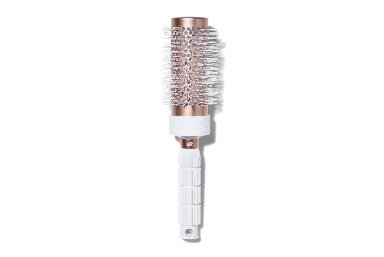  T3 Volume Round Hair Brush Ceramic-Coated Barrel Vented Round Brush for Blow Drying Heat Resistant Bristles