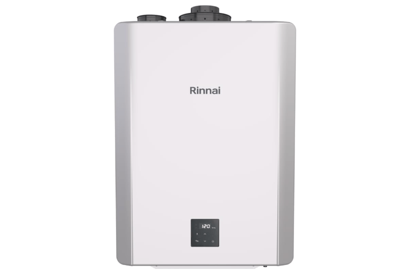  NEW Rinnai RX199iN Condensing Smart Sense Natural Gas or Propane Tankless Water Heater, Indoor or Outdoor Water Heater, Up to 11.1 GPM, 199,000 BTU