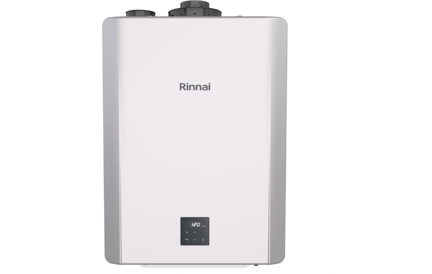  NEW Rinnai RX199iN Condensing Smart Sense Natural Gas or Propane Tankless Water Heater, Indoor or Outdoor Water Heater, Up to 11.1 GPM, 199,000 BTU