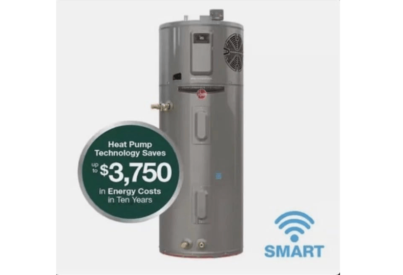 Rheem 50 Gal. Smart High Efficiency Hybrid Heat Pump Water Heater with 10-Year Warranty