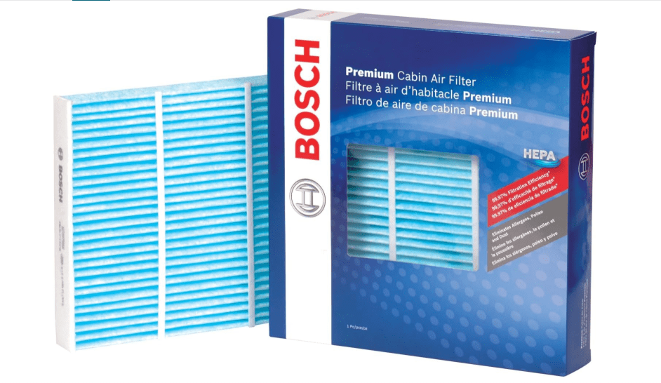  BOSCH 6055C HEPA Cabin Air Filter - Compatible with Select Lexus ES, GS, GX, IS, LS, RX; Subaru Legacy, Outback; Toyota 4Runner, Camry, Corolla, Highlander,