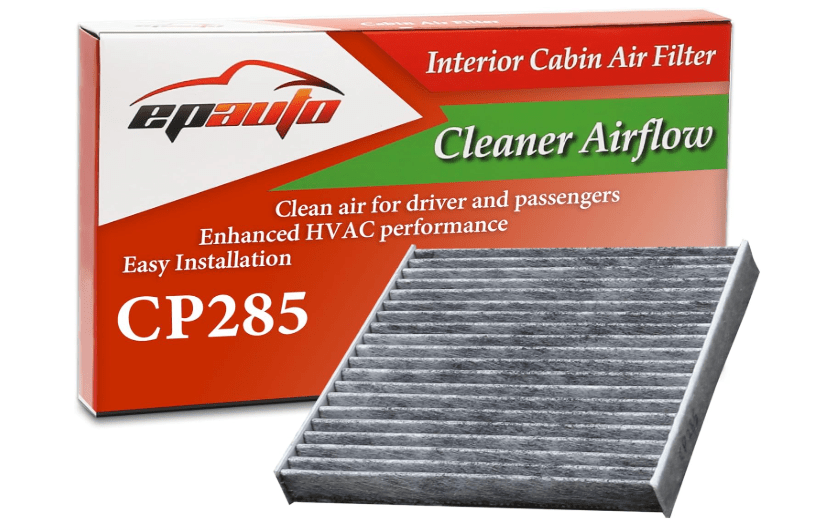 
EPAuto CP285 (CF10285) Premium Cabin Air Filter includes Activated Carbon