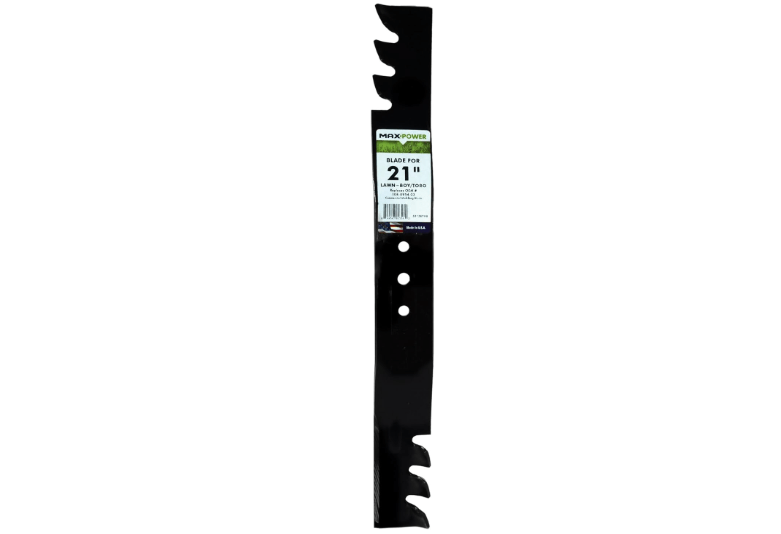  MaxPower 331387XB Commercial Mulching Blade for 21 in. Cut Toro, Exmark, Lawn Boy Mowers Replaces OEM #'s 108-0954-03, 116-4500, 133-8182-03