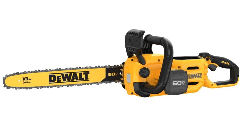  DEWALT 60V MAX Cordless Chainsaw, 18 in., Tool Only (DCCS672B)