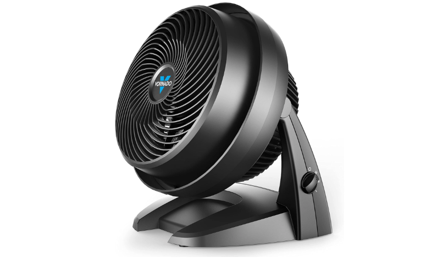  Vornado 630 Mid-Size Whole Room Air Circulator Fan for Home, 3 Speed Settings, Adjustable Tilt, Removable Grill, 9 Inch, Powerful Airflow, Manual Control