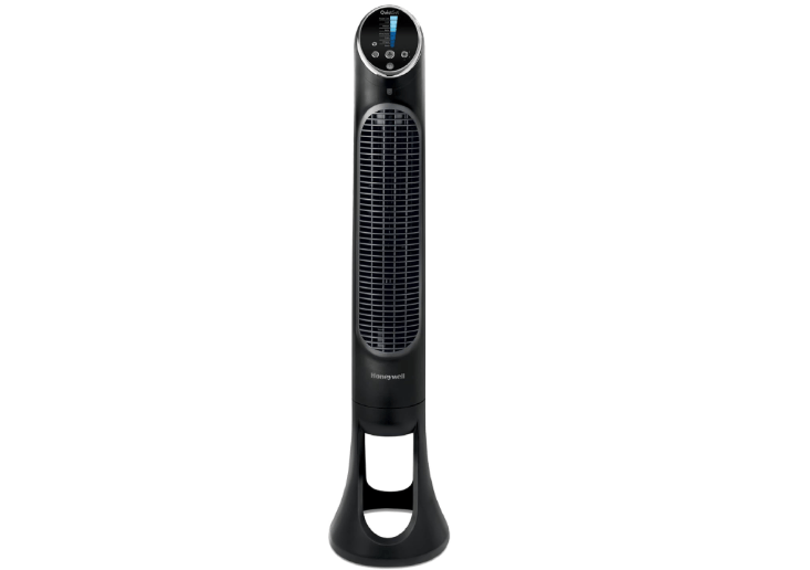  Honeywell QuietSet Whole Room Tower Fan-Black, Oscillating Tower Fan with Remote, HYF290B