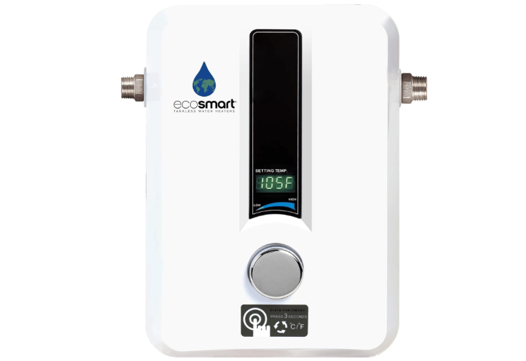 EcoSmart ECO 11 Electric Tankless Water Heater, 13KW at 240 Volts with Patented Self Modulating Technology
