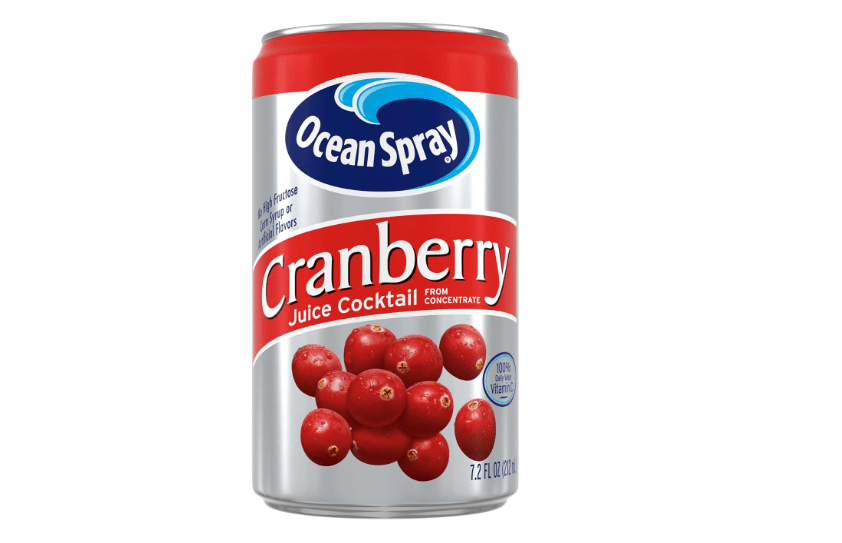 Ocean Spray Cranberry Juice Cocktail, 7.2 oz Cans (Pack of 24)