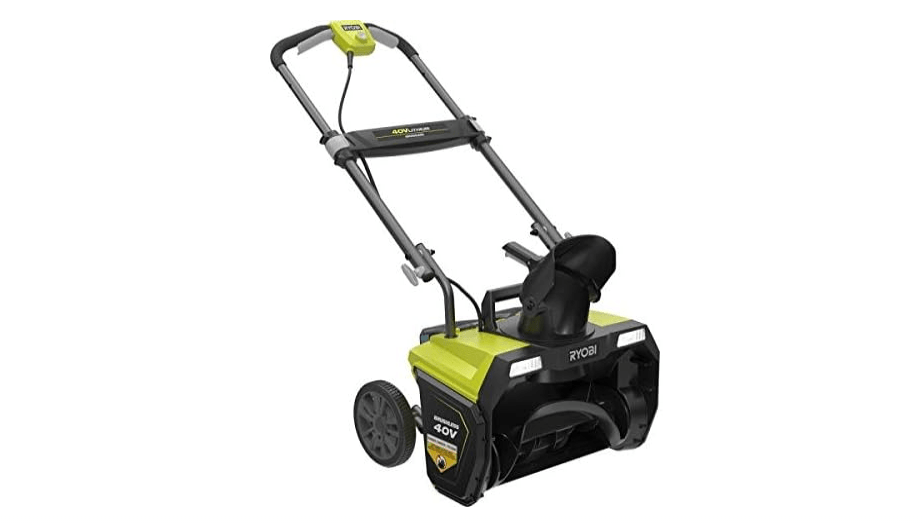 Ryobi 20 in. 40-Volt Brushless Cordless Electric Snow Blower - Battery and Charger Not Included