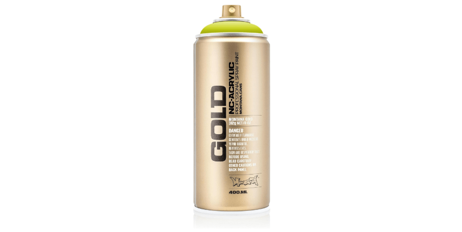 Montana Cans GOLD Spray Paint, 400ml, Poison