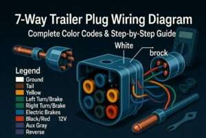 7-way trailer plug wiring diagram