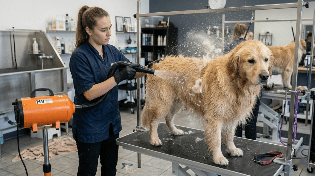 high velocity dog dryer