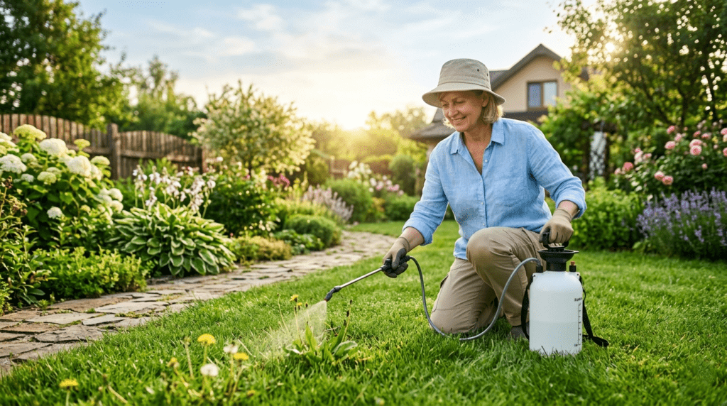 best time to spray weed killer