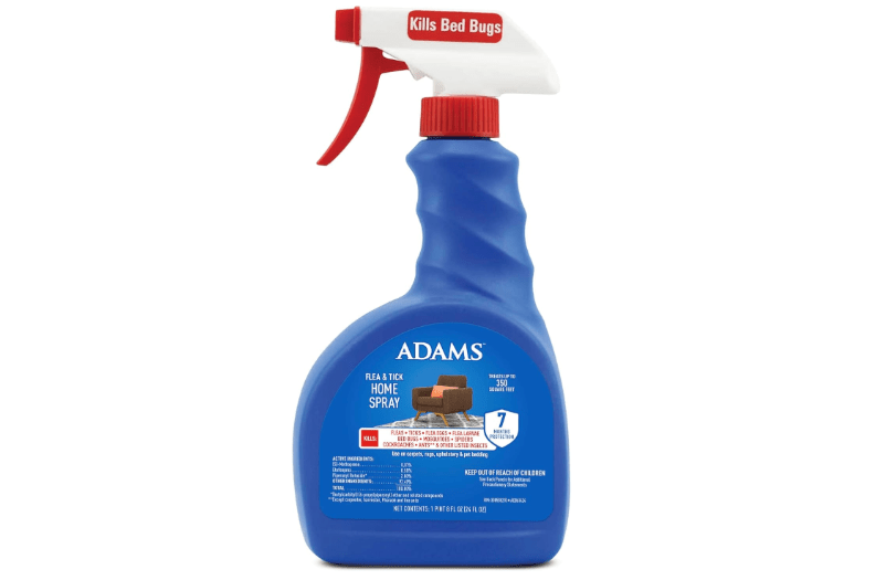 ADAMS Flea & Tick Home Spray for Indoor House Treatment, Kills Bed Bugs, Fleas, & Ticks, for Carpet, Furniture & Pet Bedding, Controls Fleas,...