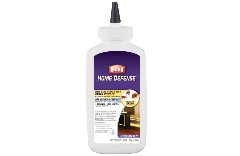Ortho Home Defense Bed Bug, Flea & Tick Killer Powder, 12 oz