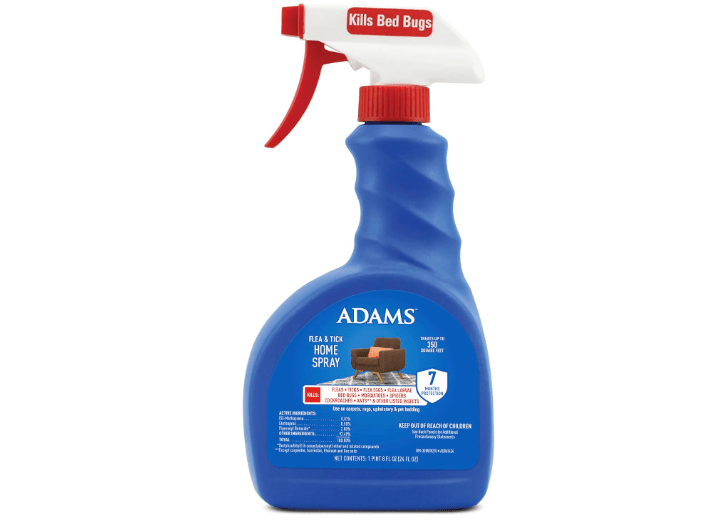 ADAMS Flea & Tick Home Spray for Indoor House Treatment, Kills Bed Bugs, Fleas, & Ticks, for Carpet, Furniture & Pet Bedding, Controls Fleas,...