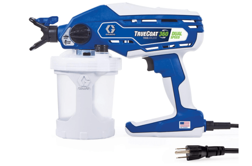 Graco 26D281 TrueCoat 360 Dual Speed Paint Sprayer, Blue/White