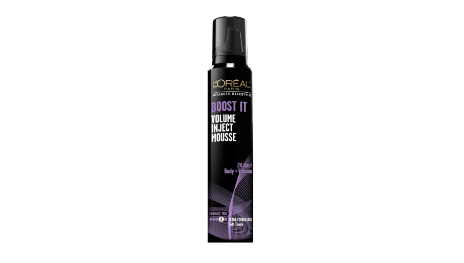 L'Oreal Paris Hair Care Advanced Hairstyle Boost It Volume Inject Mousse, 8.3 Ounce