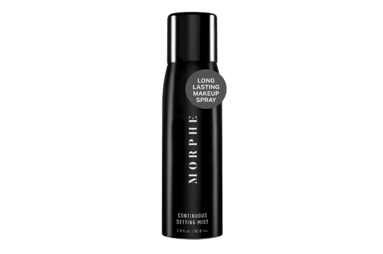 Morphe Continuous Setting Mist - Micro-Fine Makeup Setting Spray with a Natural Radiant Finish - Helps Makeup Resist Caking or Fading & Increases Wear... 