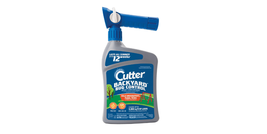 
Cutter Backyard Bug Control Spray Concentrate, Mosquito Repellent, Kills Mosquitoes, Fleas & Listed Ants, 32 fl Ounce