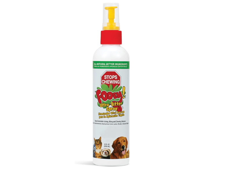 SynergyLabs Fooey! Ultra-Bitter Training Aid Spray – Chewing, Biting, Licking Deterrent for Dogs, Cats, Horses, Rabbits, Ferrets, Birds - Safe for Pet’s... 